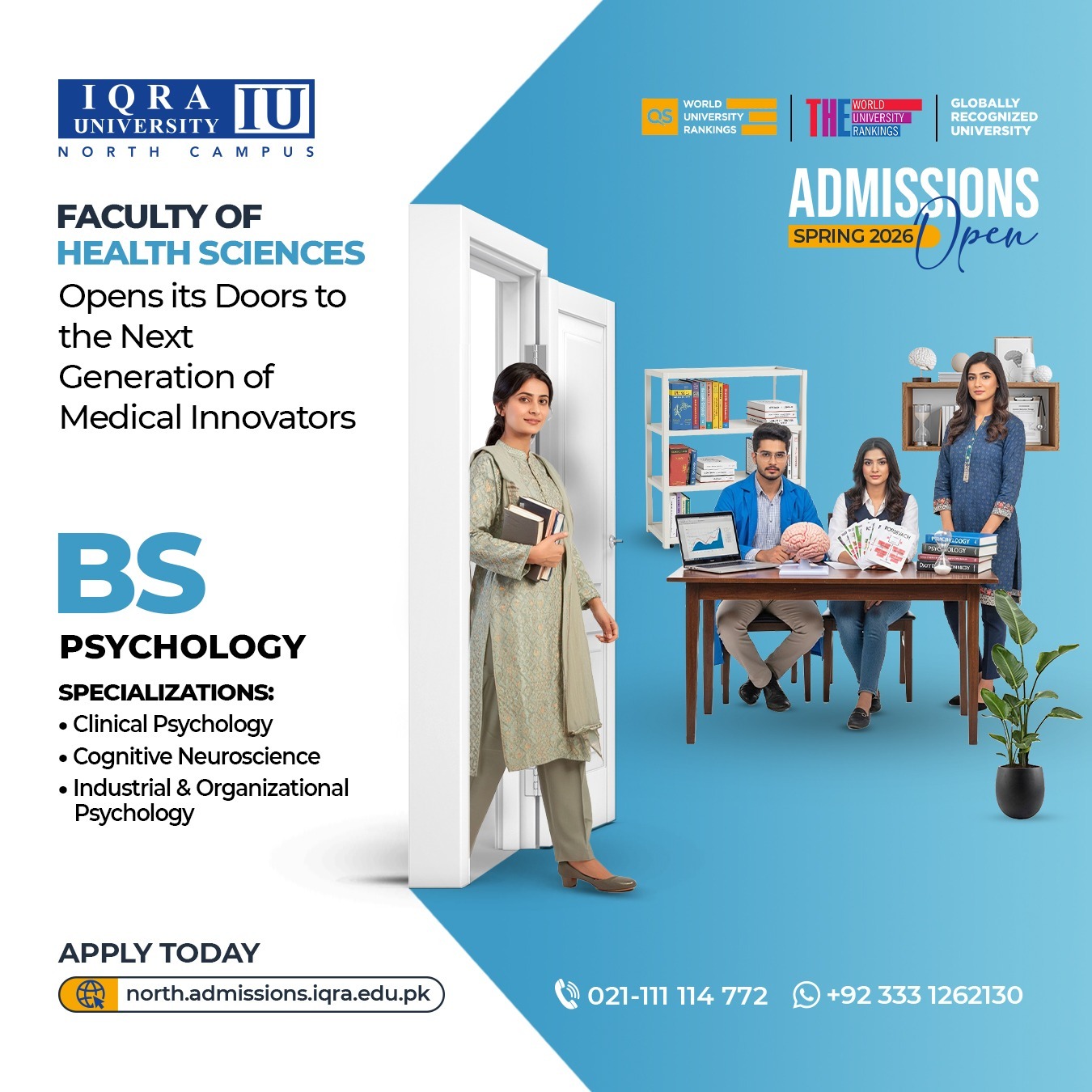 Iqra University - North Campus Facebook ad