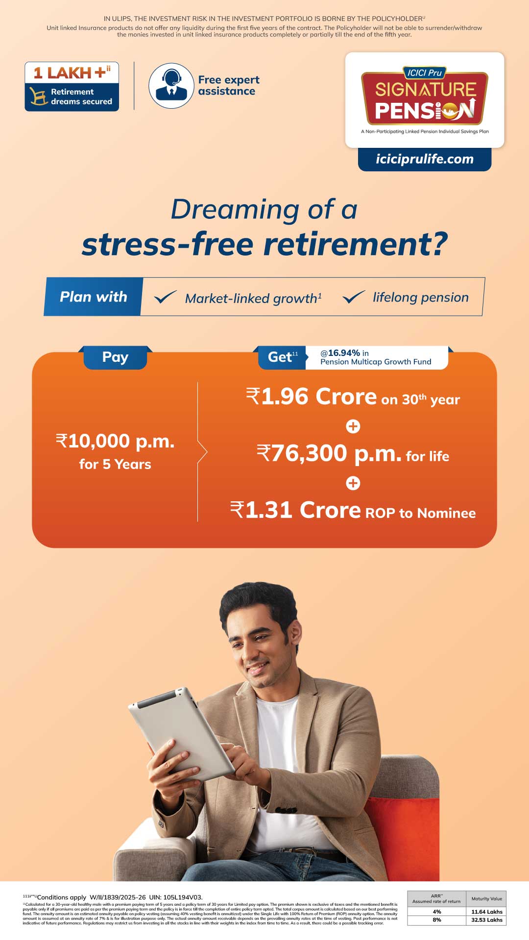 ICICI Prudential Life Insurance Facebook ad