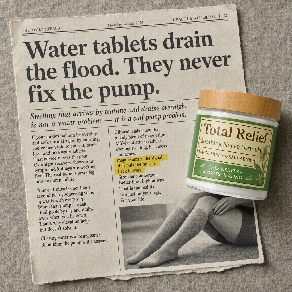 Harriet Whitcombe Wellness Tips Facebook ad: NOTHING YOU OWN RESTARTS THE PUMP.