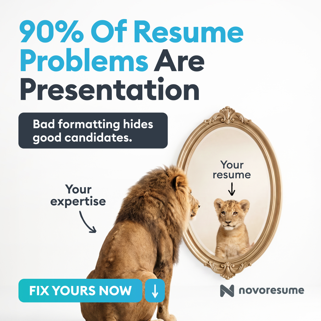 Novorésumé Facebook ad