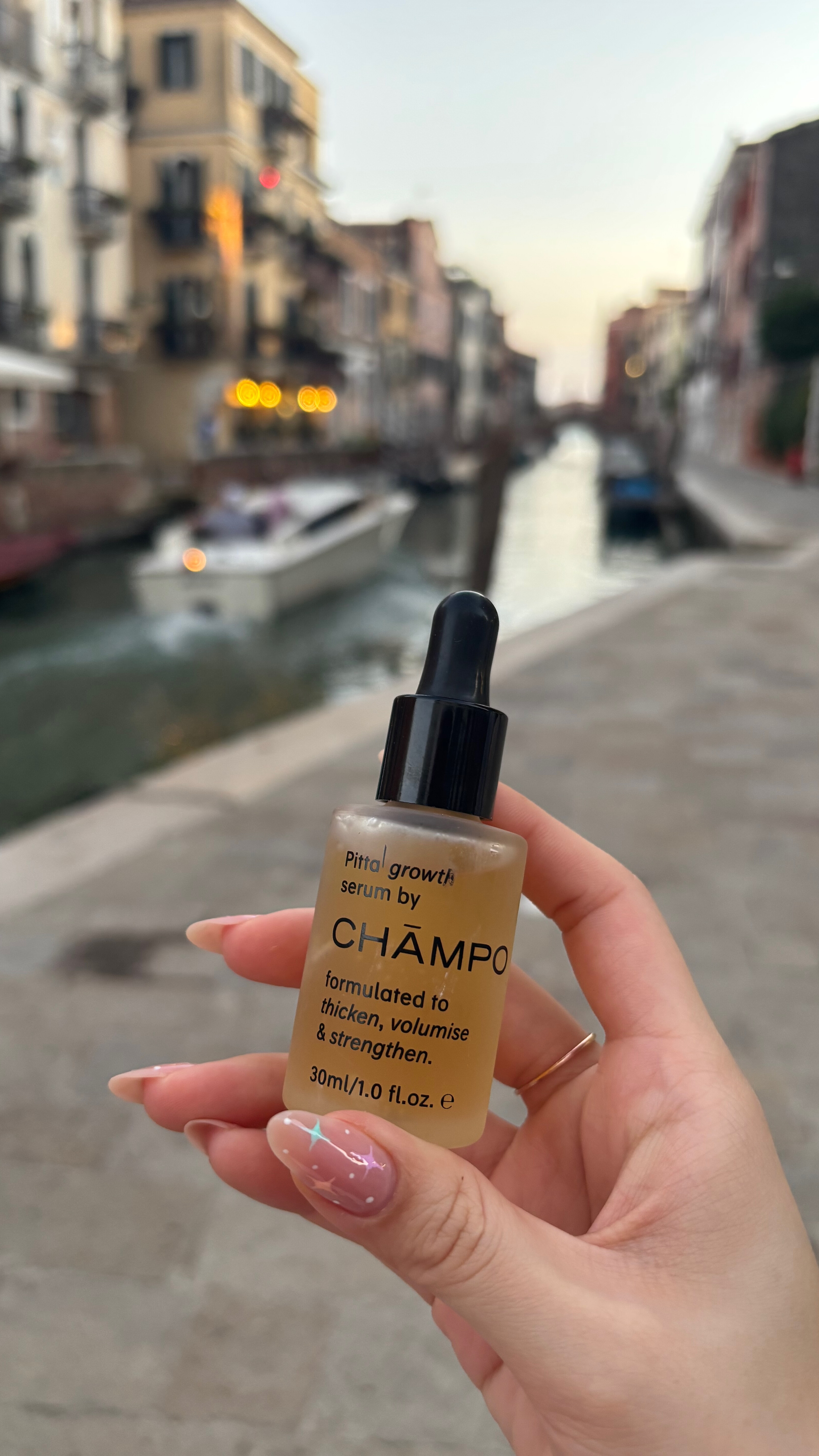 Chāmpo Haircare Facebook ad