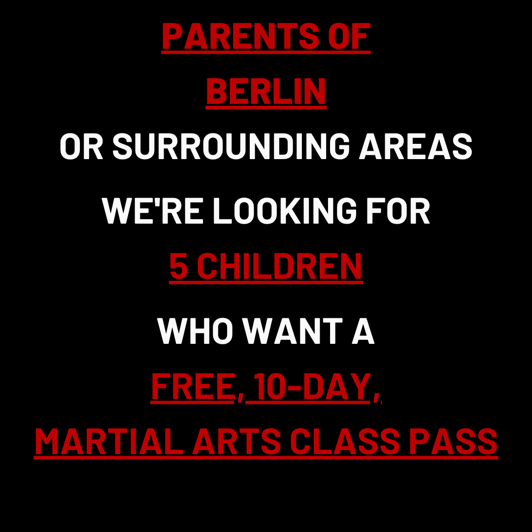 Valentin Karate Berlin Facebook ad: Want a FREE 10-Day, Kids Martial Arts Class Pass?