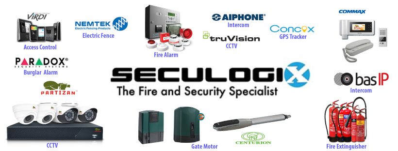 Seculogix Co. Ltd Facebook ad: THE FIRE AND SECURITY SPECIALIST