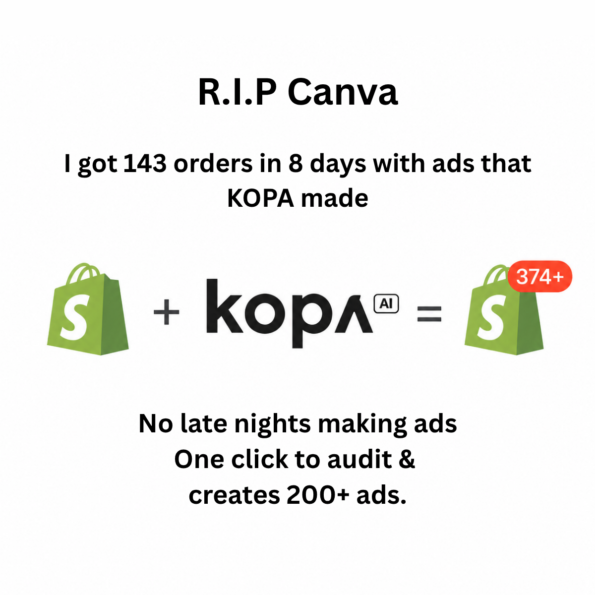 kopa.ai Facebook ad