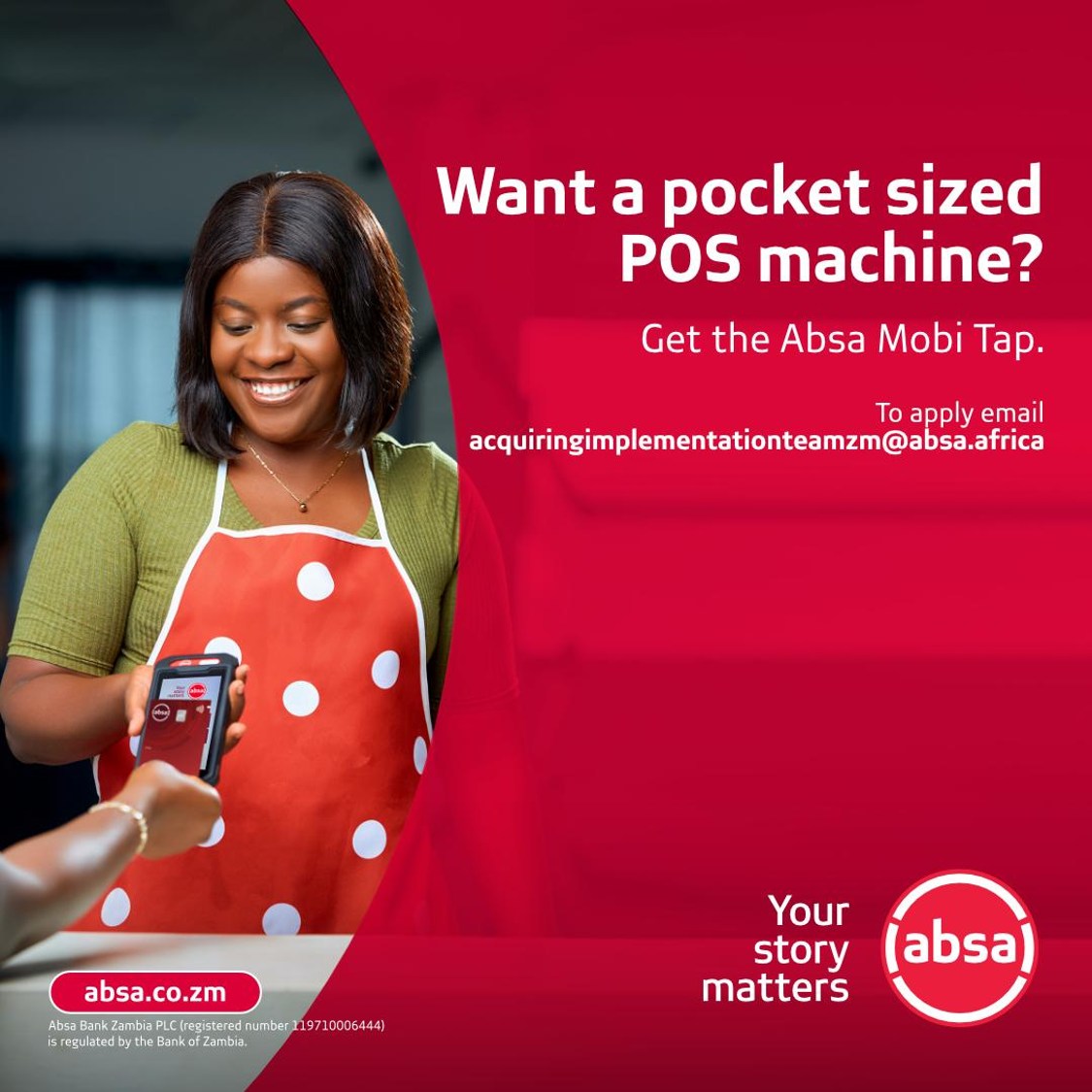 Absa Bank Zambia Facebook ad
