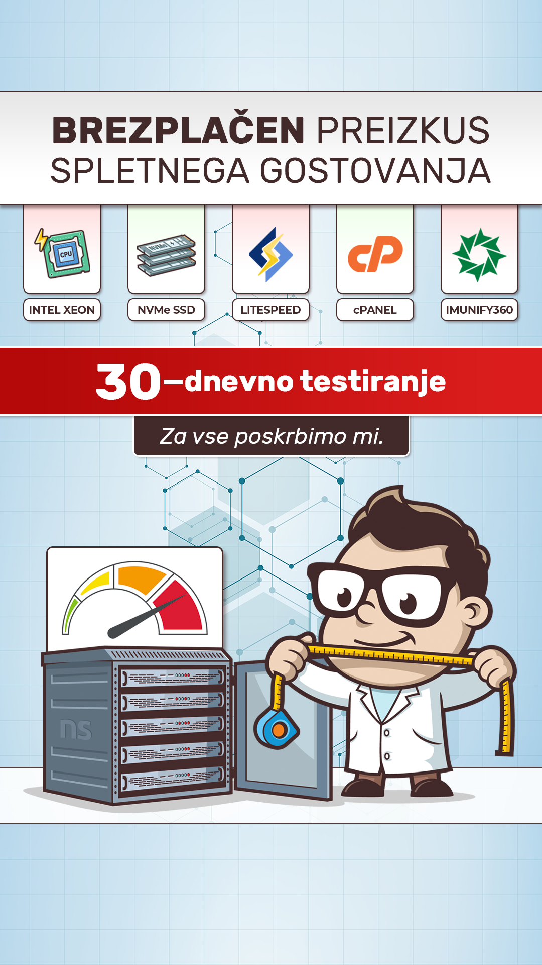 Domene in gostovanje NEOSERV.si Facebook ad