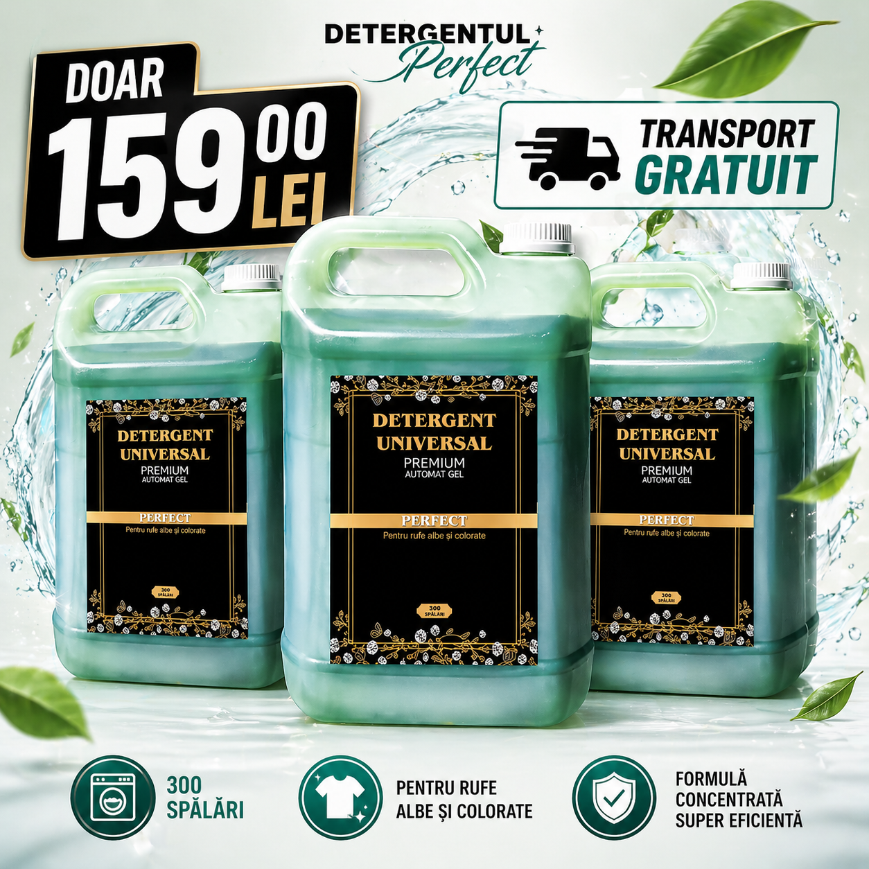 Detergentul Perfect Facebook ad