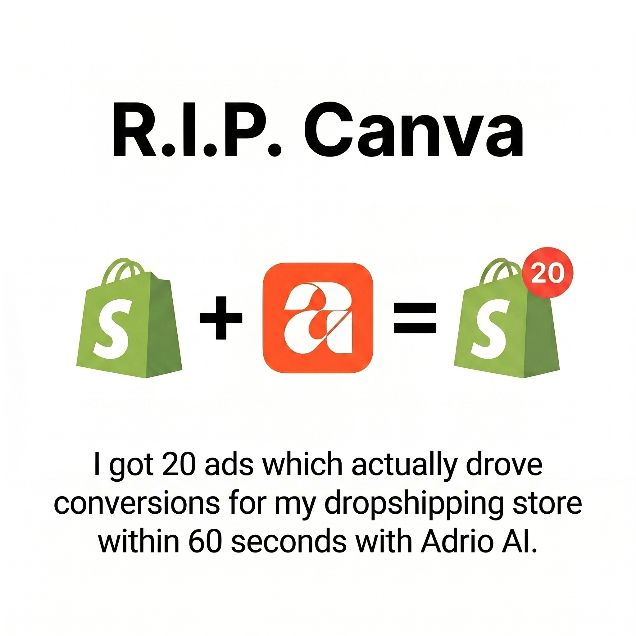 Adrio AI Facebook ad