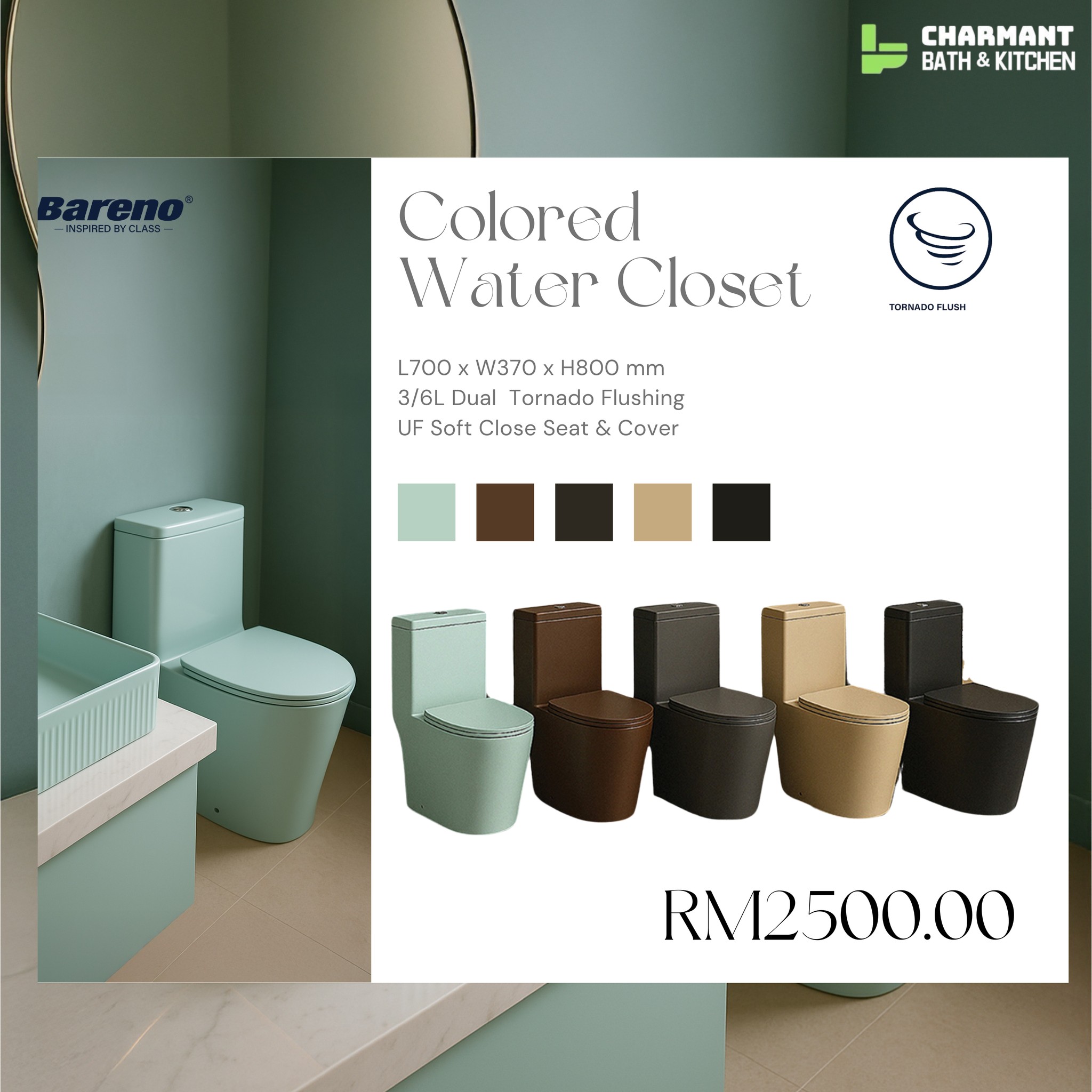 Charmant Bath&Kitchen/Sanitaryware/生活浴室厨房用品 Facebook ad