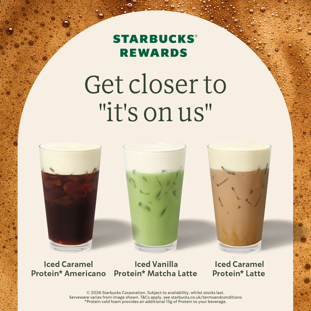 Starbucks UK Facebook ad
