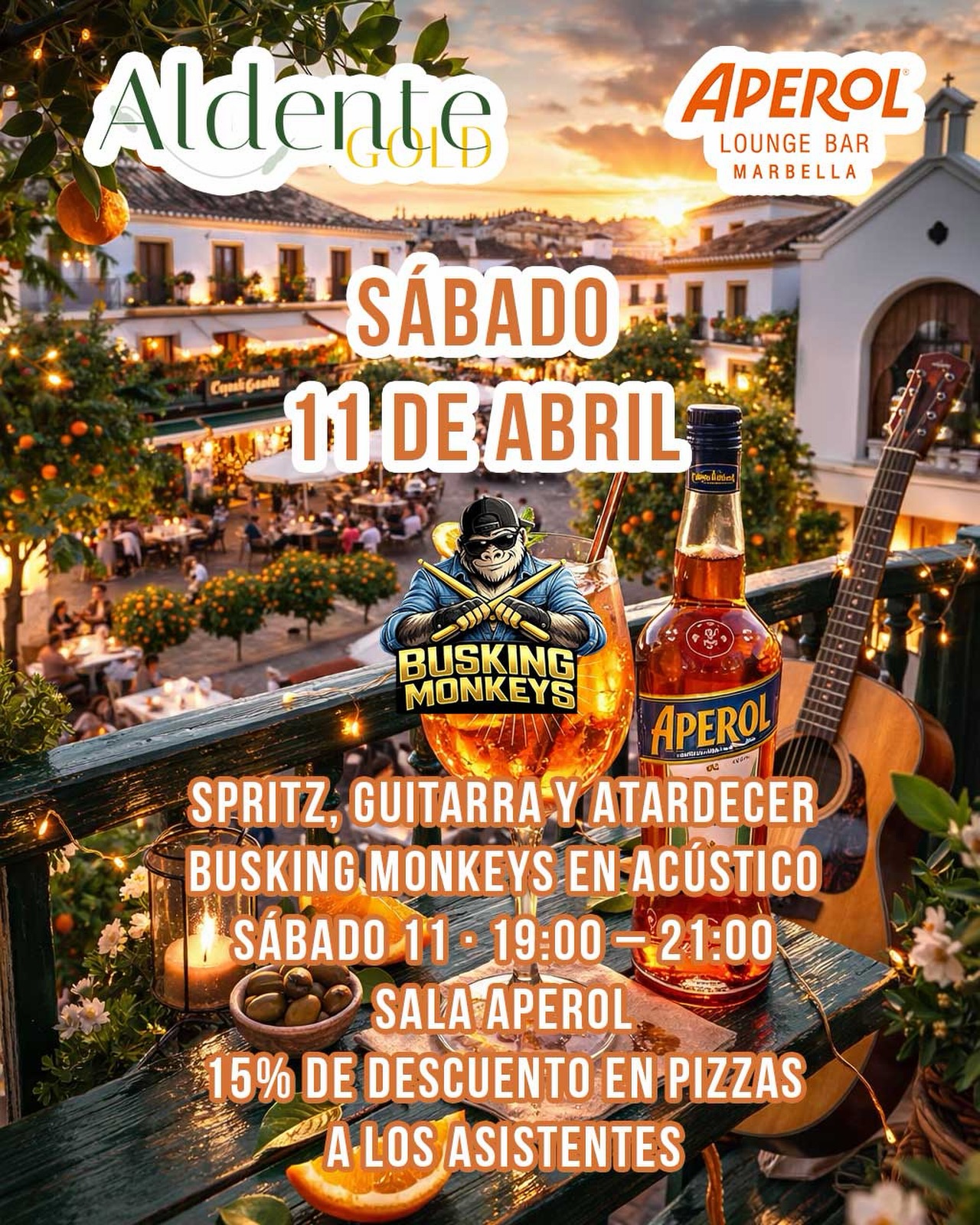 aperolspritz.marbella Facebook ad: MAÑANA ES EL DÍA