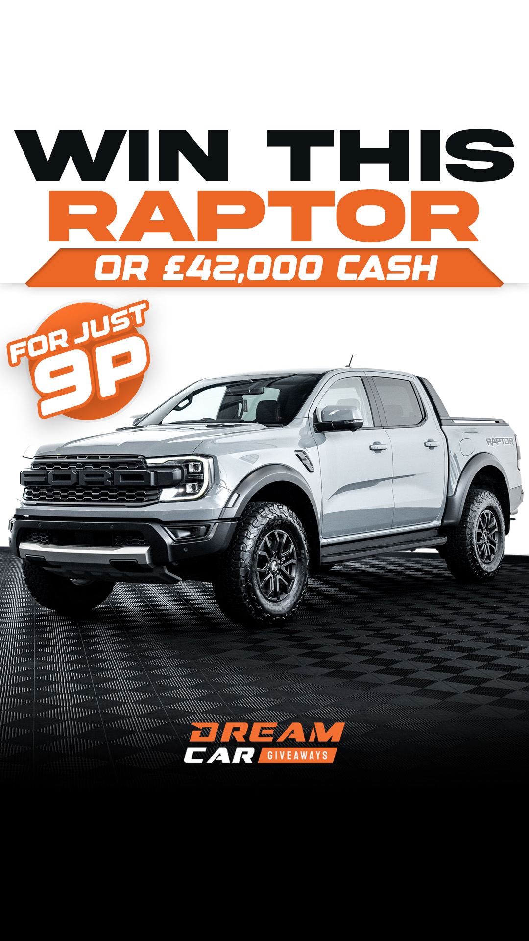 Dream Car Giveaways Facebook ad