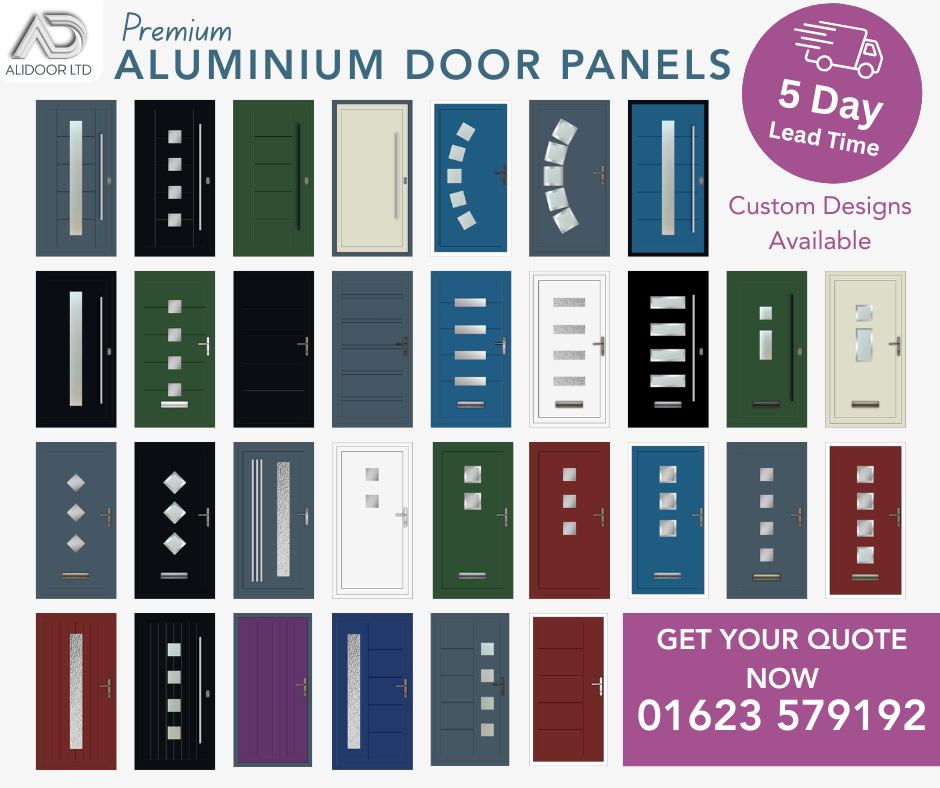 Alidoor Facebook ad: Aluminium Door Panels