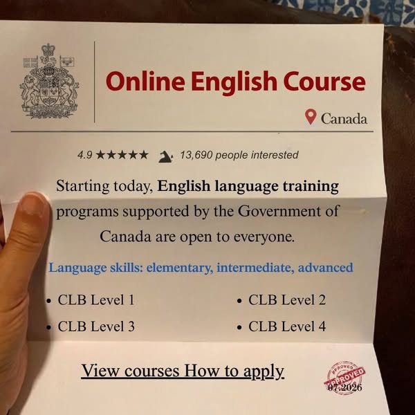 Warm Corner Facebook ad: Accredited Online English Course | Certificate Upon…