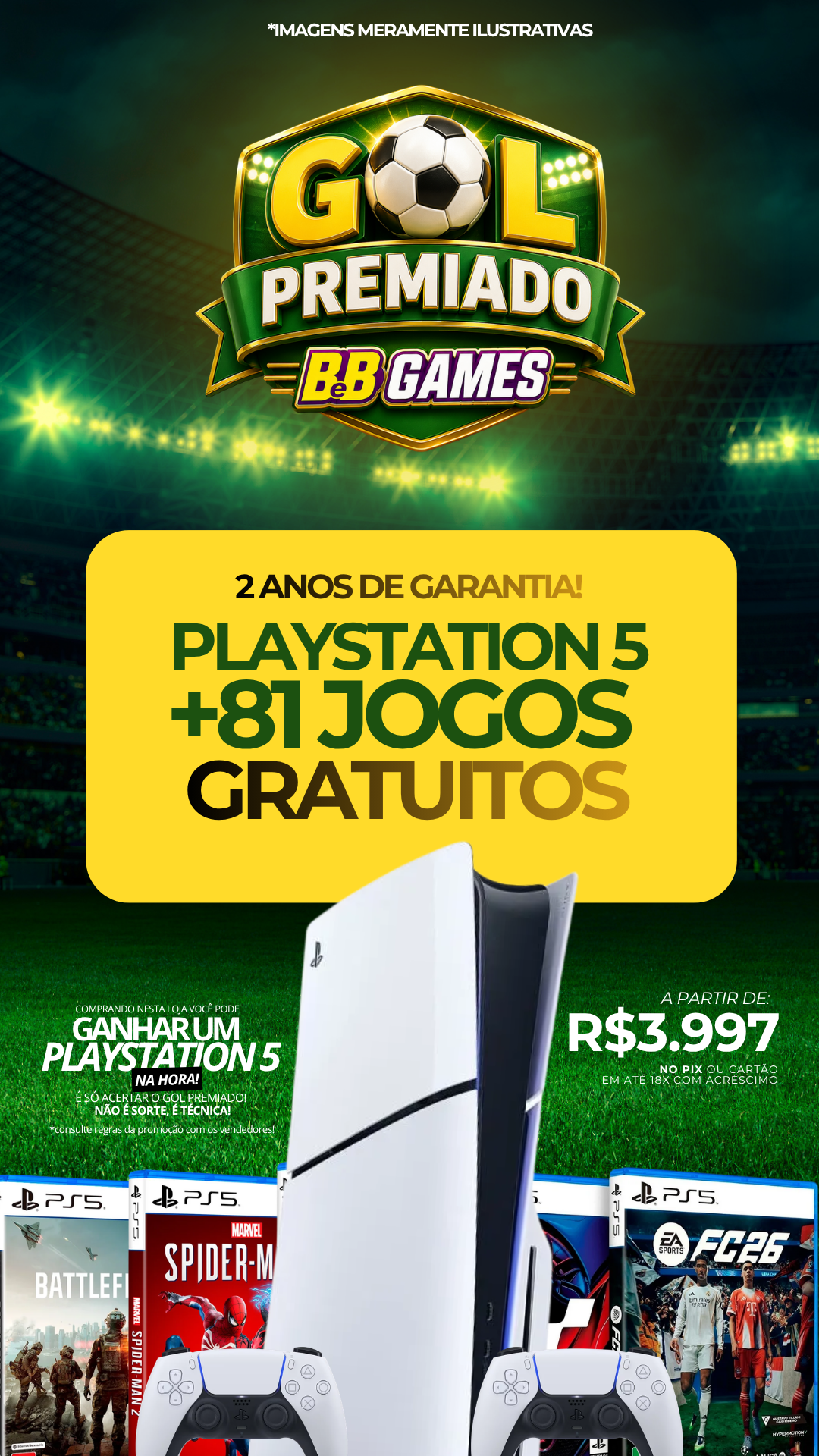 Bebgames Assis Brasil Facebook ad from May 21, 2026
