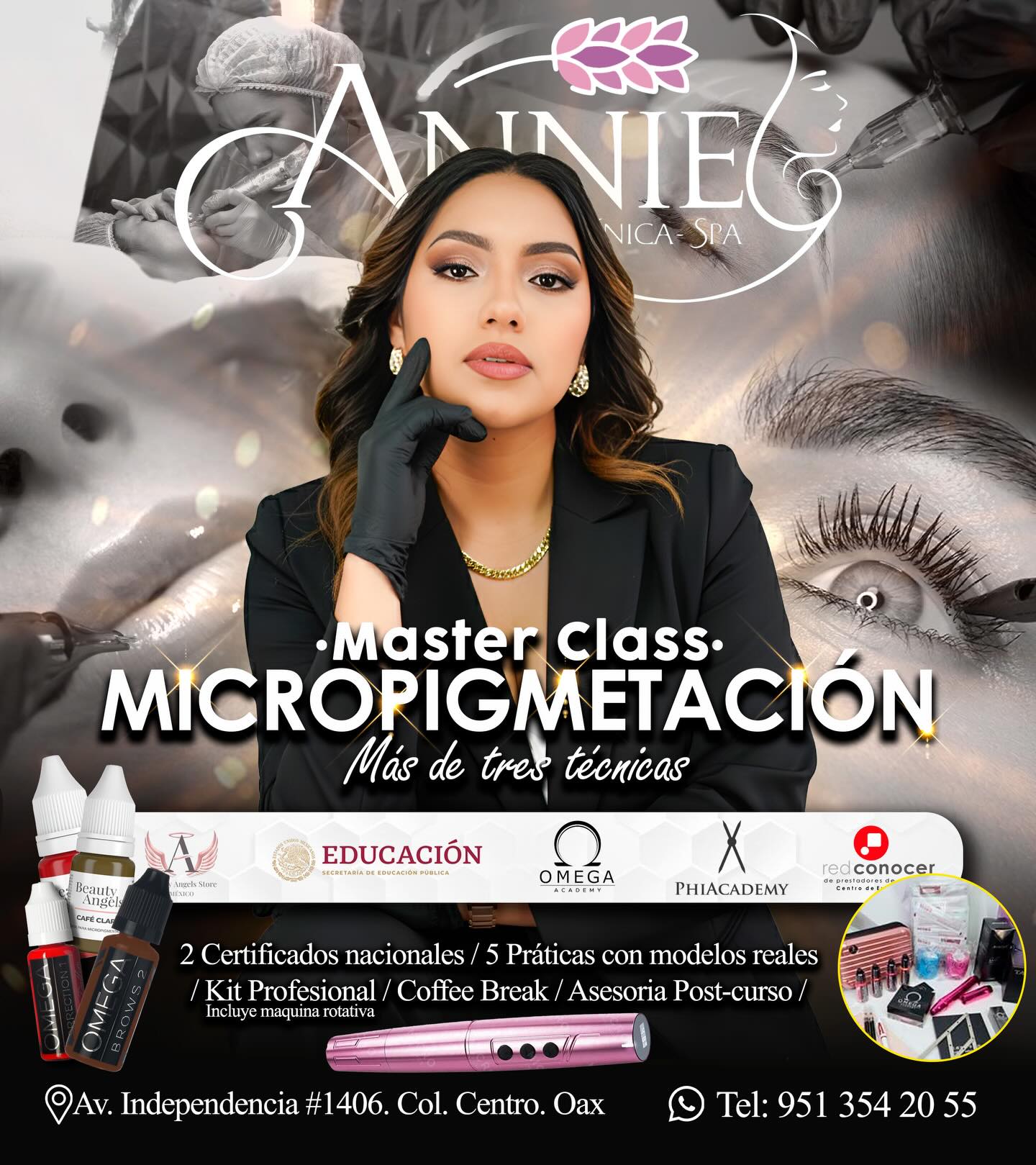 Annie Clinica-SPA Facebook ad: Oaxaca Transforma tu carrera en la industria de…