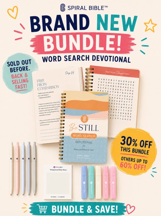 Spiral Bible Facebook ad