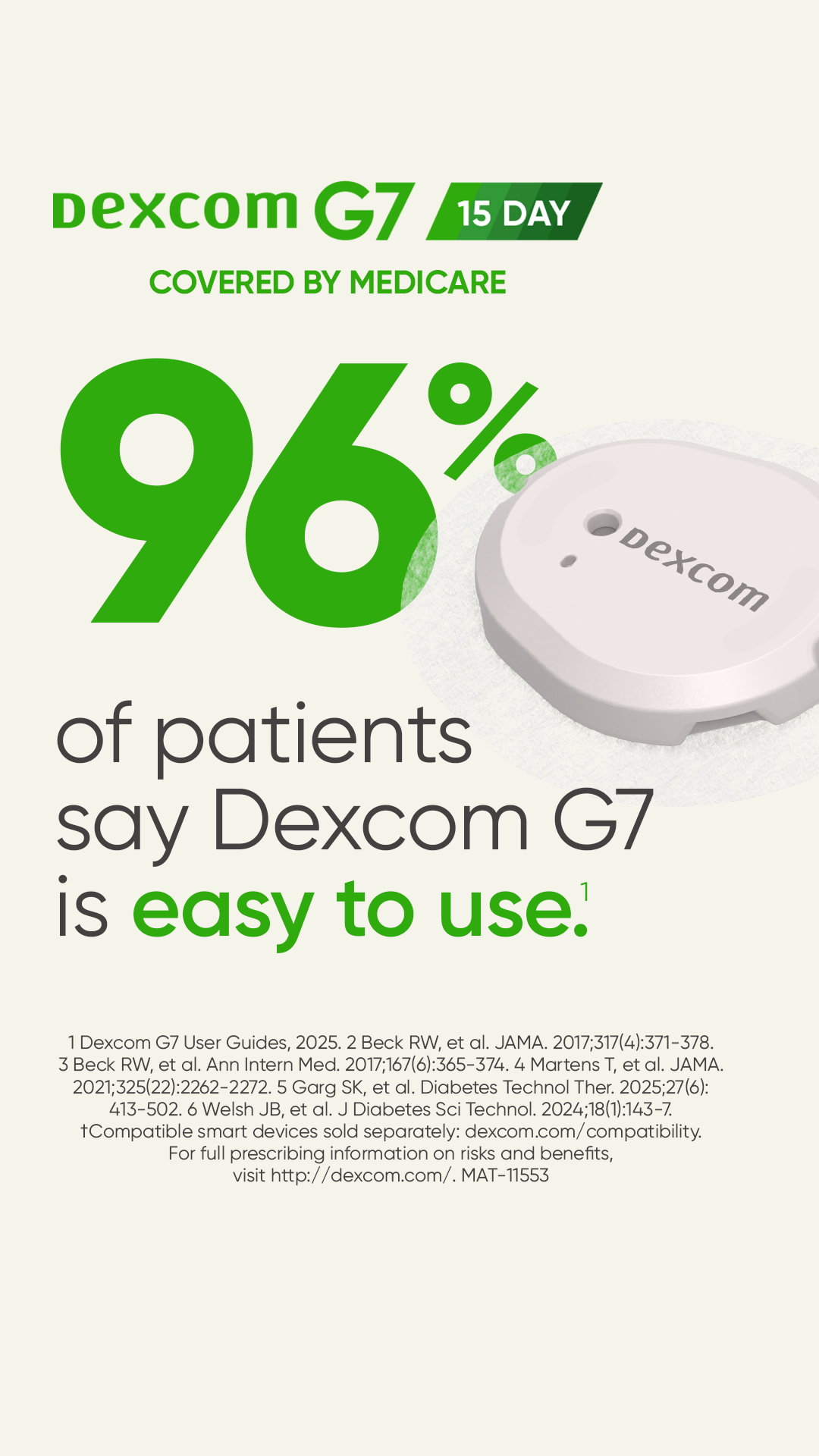 Dexcom Facebook ad