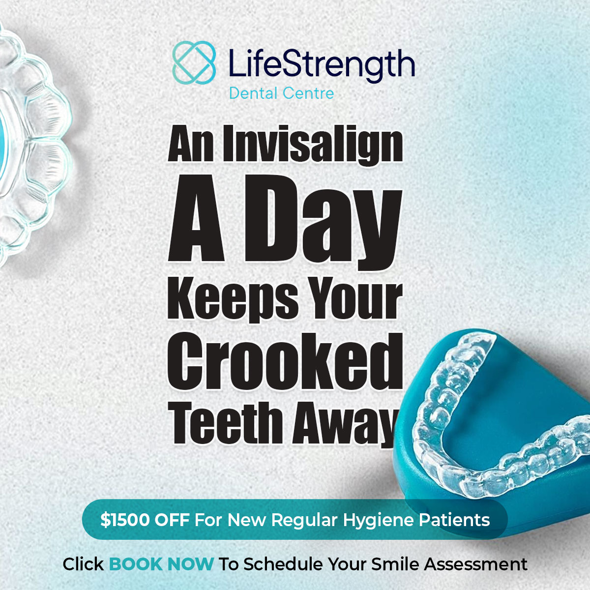 Dr. Sokhi Sandhu Facebook ad: Invisalign Provider in Kelowna!