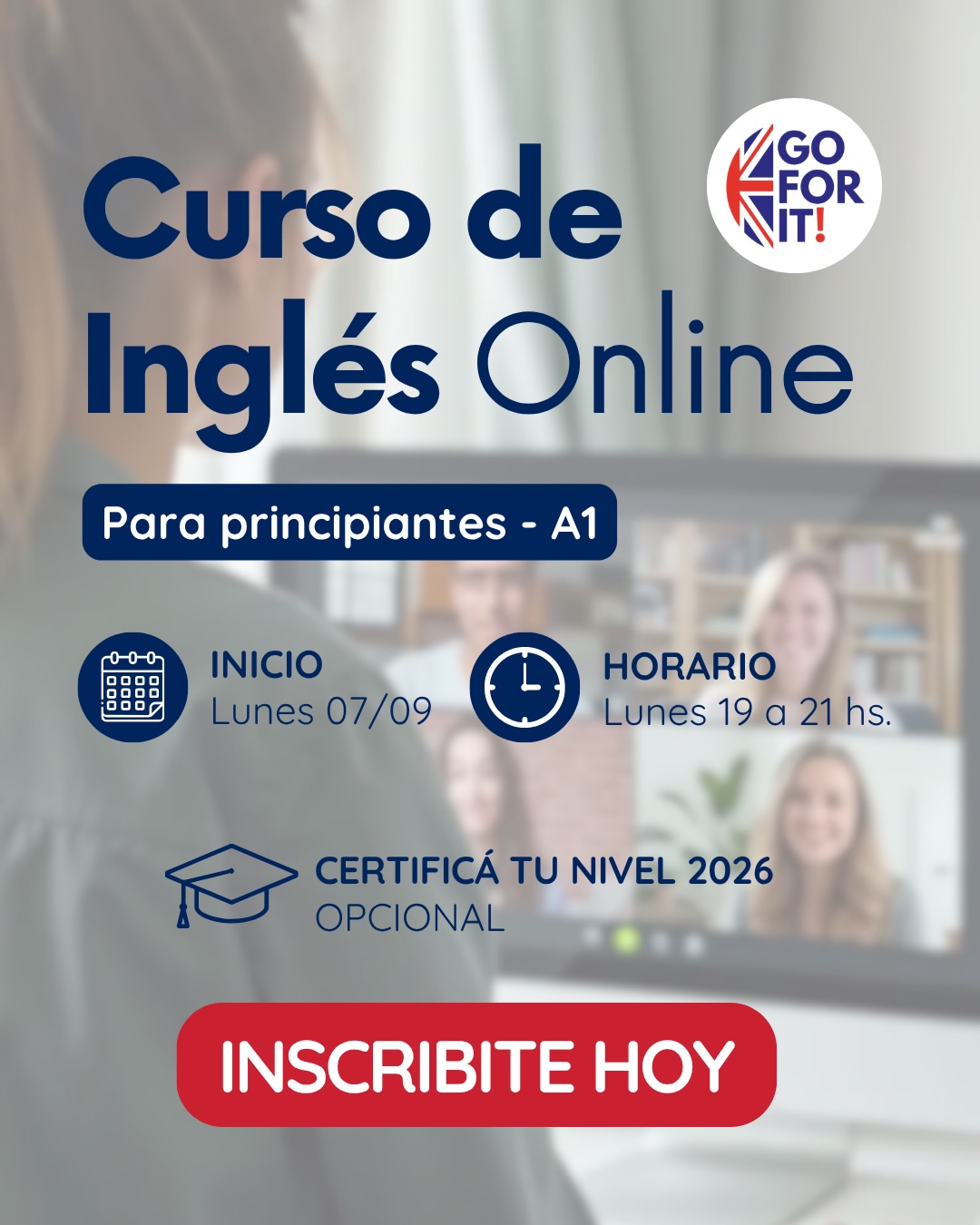 English Lessons Facebook ad