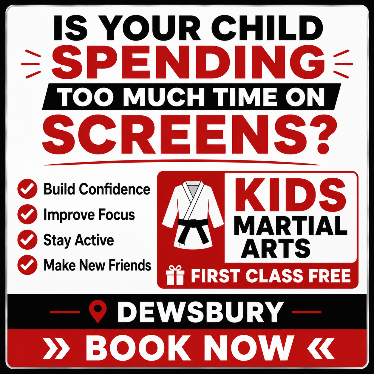 Kokoro Academy Dewsbury Facebook ad