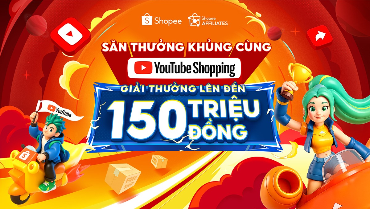 Shopee - Tiếp thị liên kết dành cho KOL & KOC Facebook ad