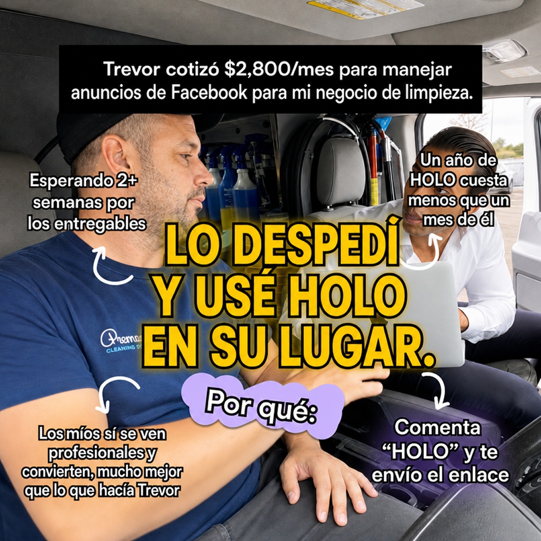 Holo Facebook ad