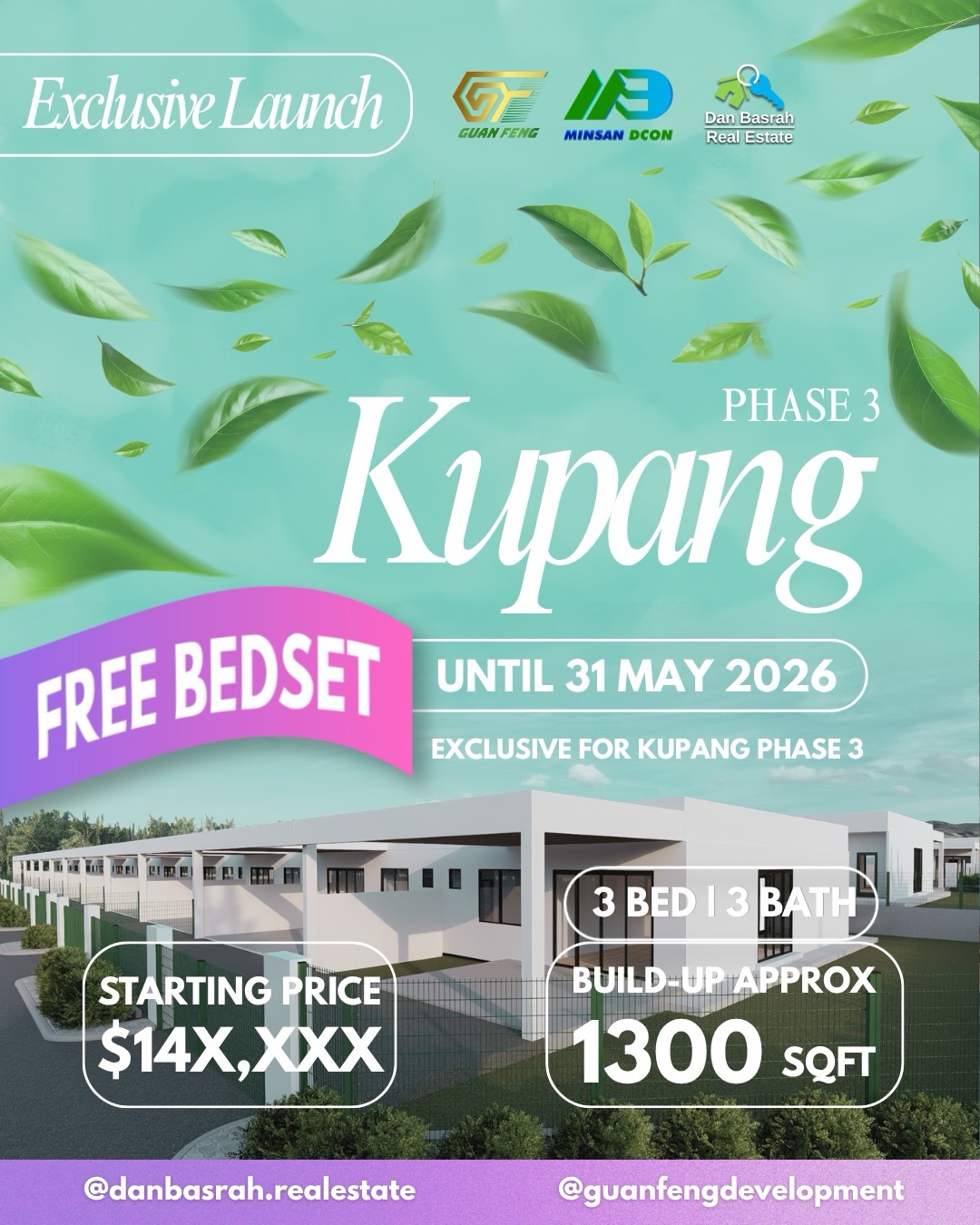 Minsan Dcon Sdn Bhd Facebook ad: Imagine moving into your new home… and everything…