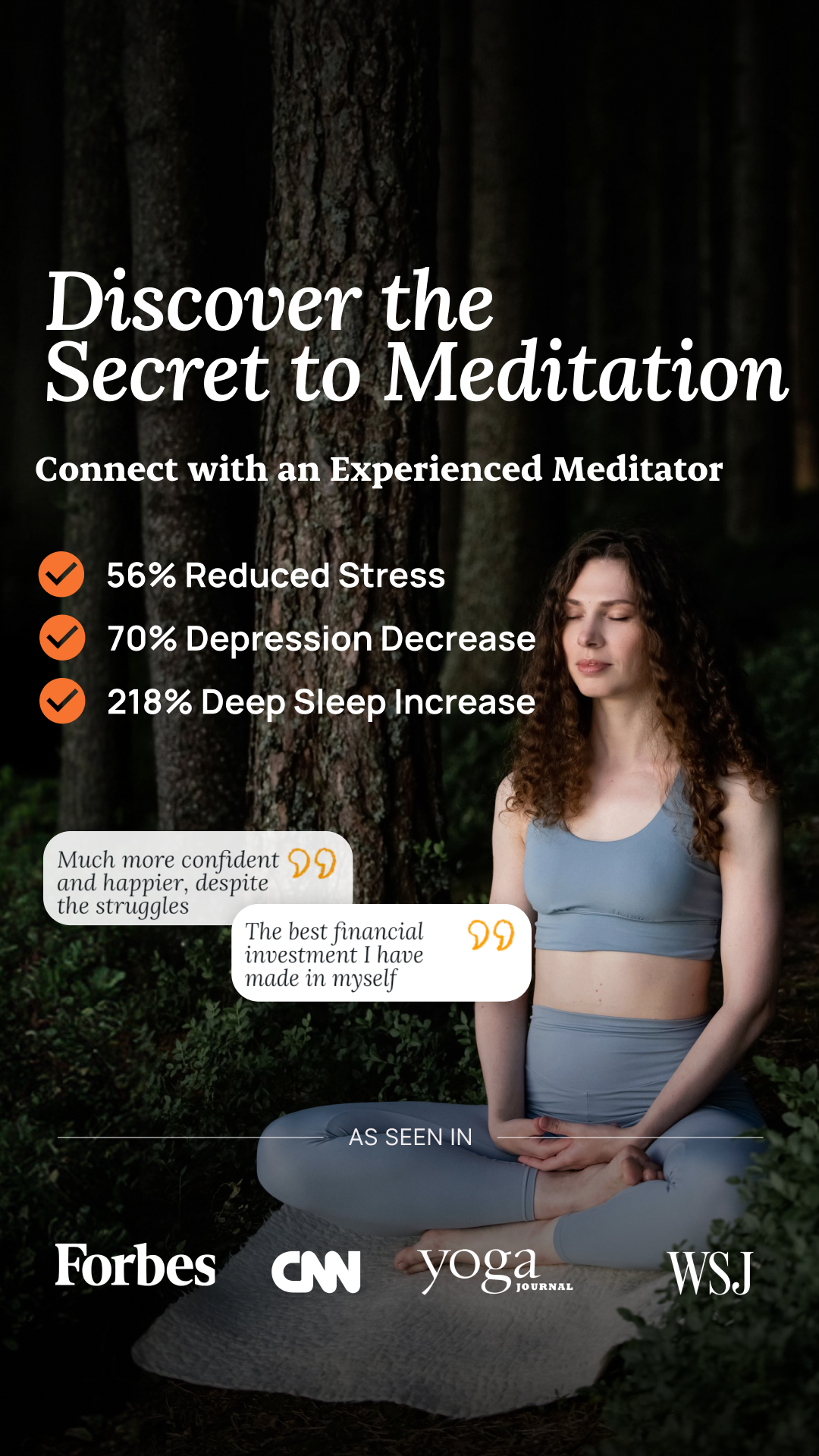The Art of Living Facebook ad