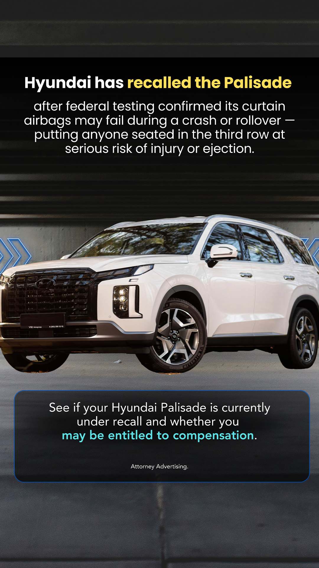 Lemon Law Attorneys Facebook ad