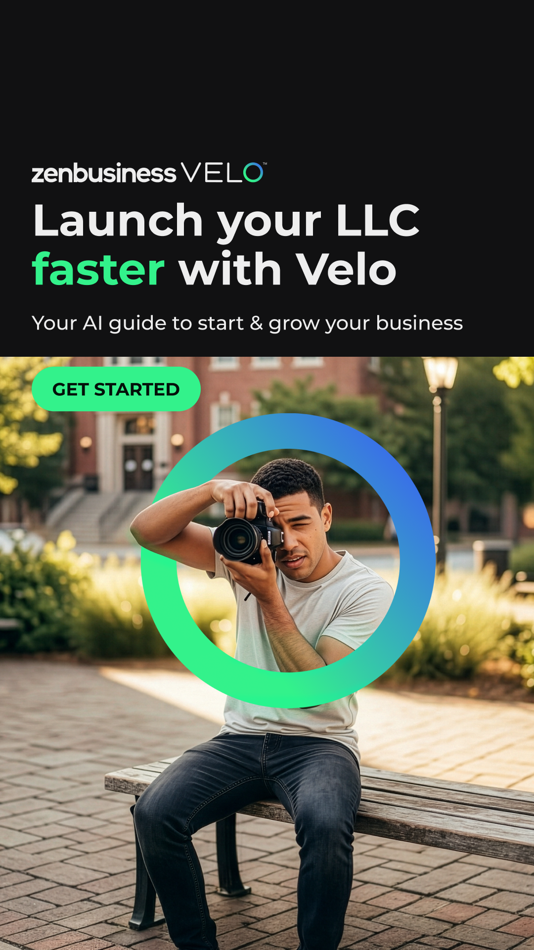 ZenBusiness Facebook ad