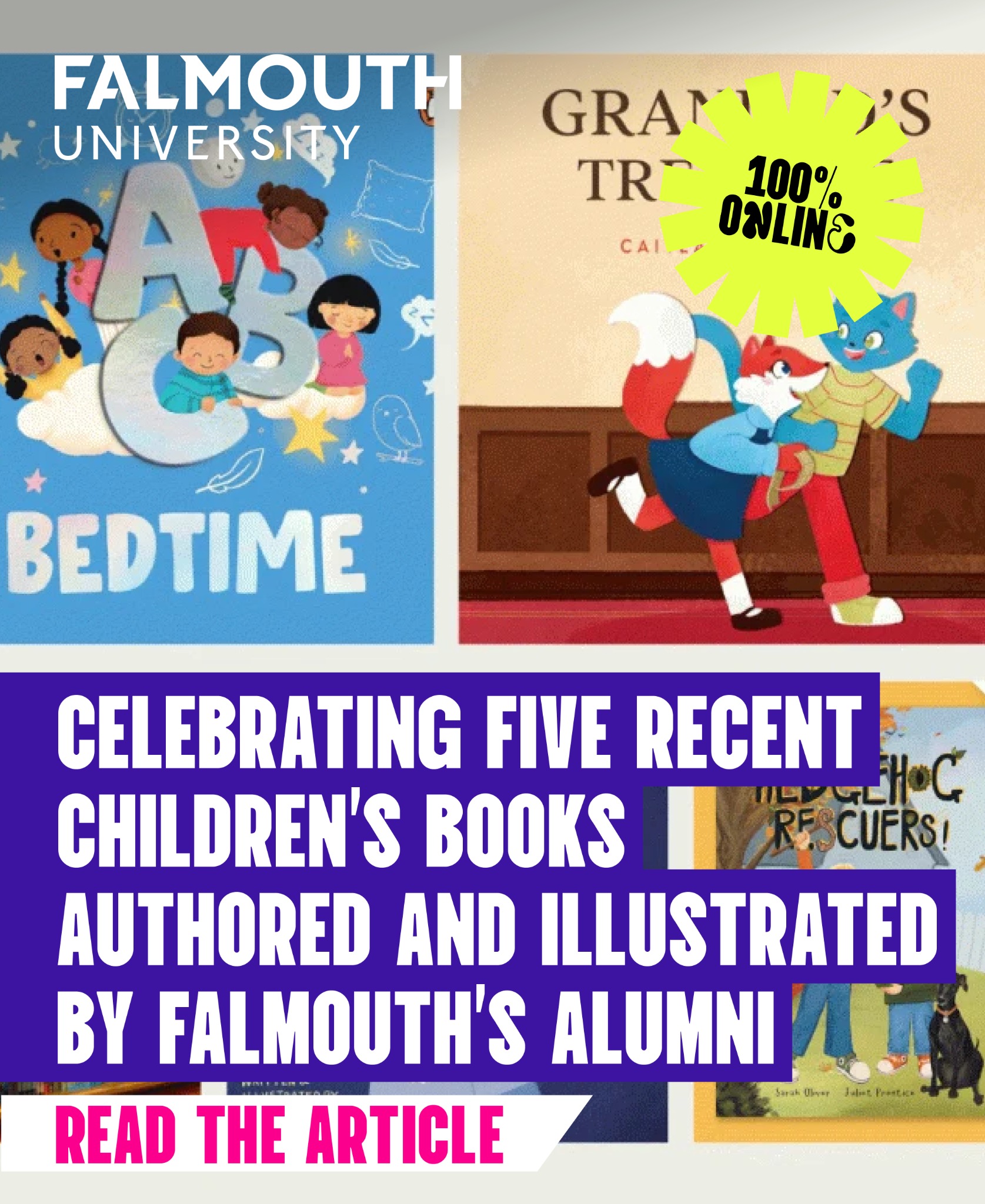 Falmouth University Facebook ad