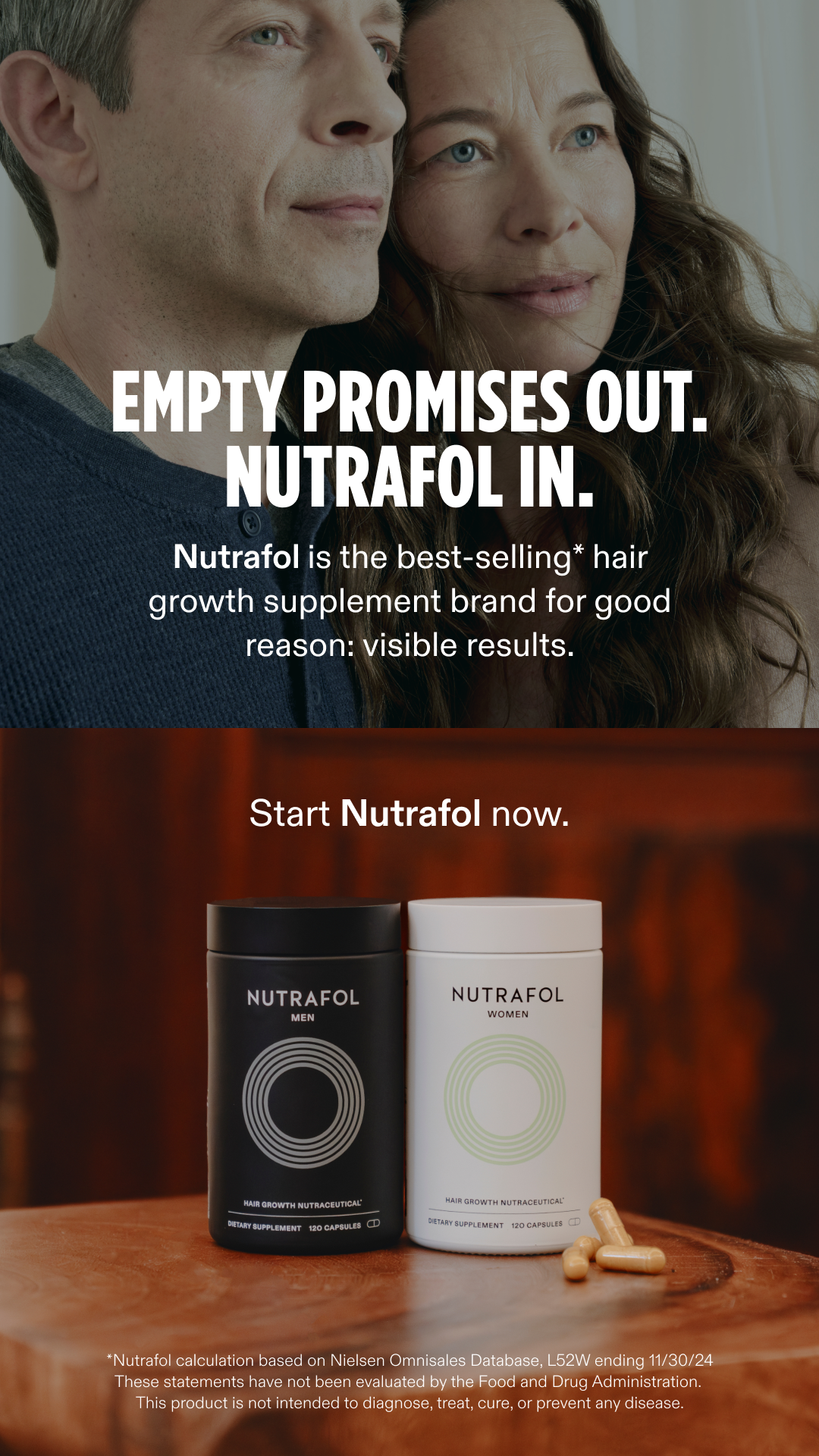 Nutrafol Facebook ad