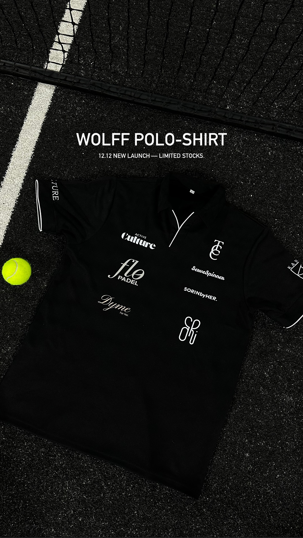 True culture CLUB Facebook ad: WOLFF POLO-SHIRT 12.12 NEW LAUNCH, LIMITED STOCKS.