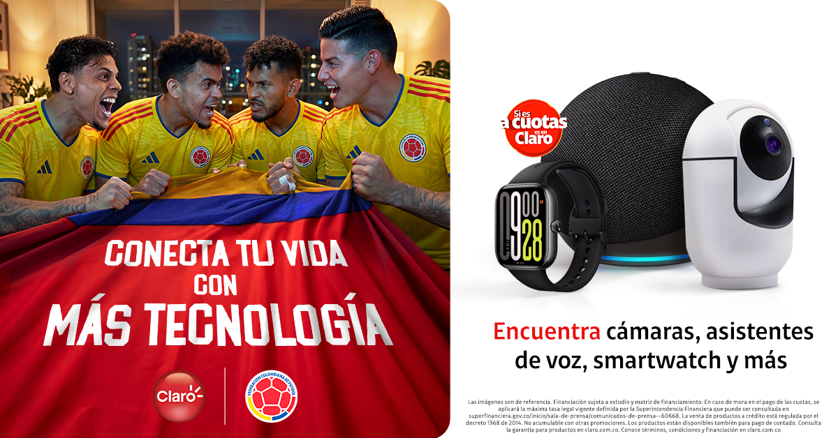 Claro Colombia Facebook ad