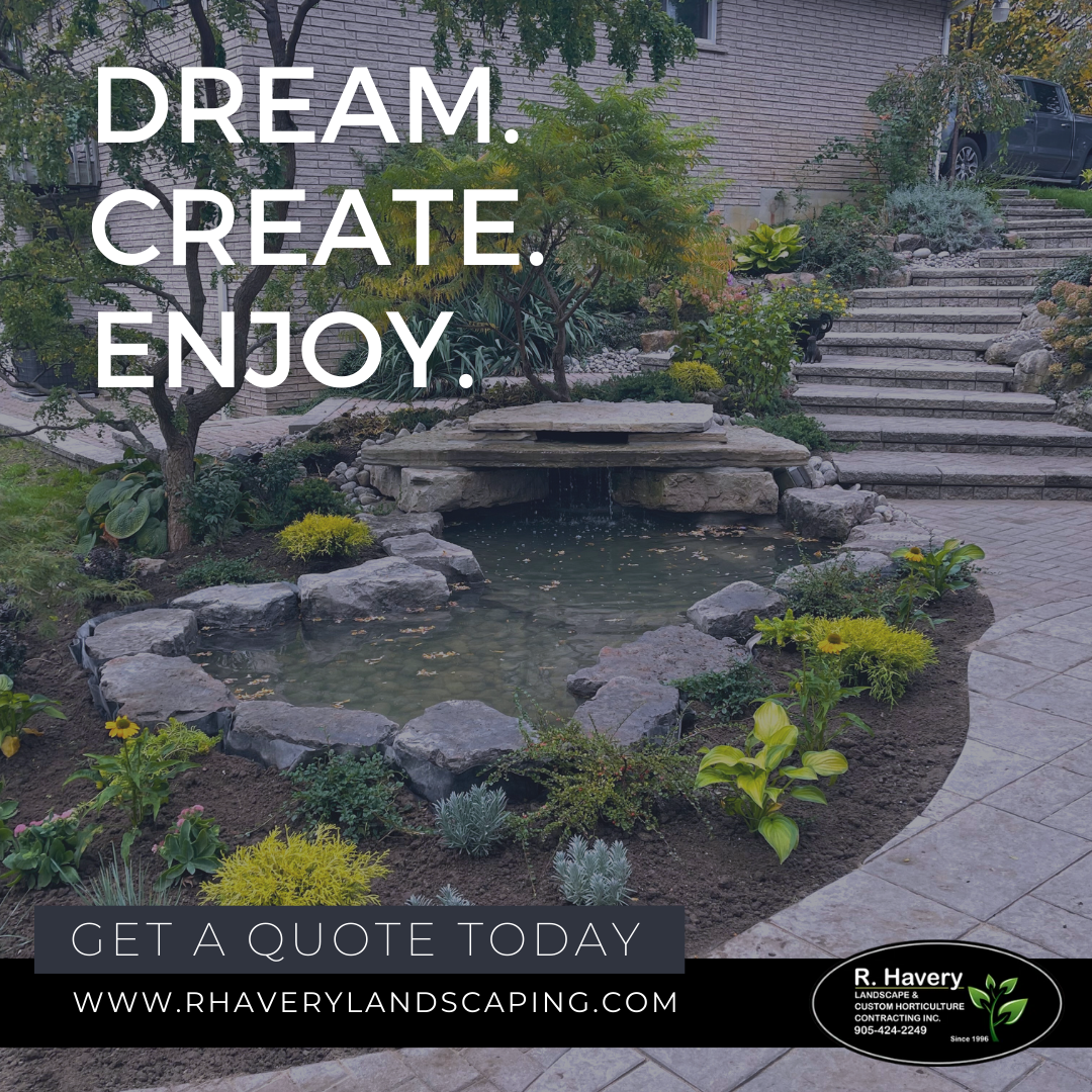 R. Havery Landscape & Custom Horticulture Contracting Facebook ad: View Our Work!