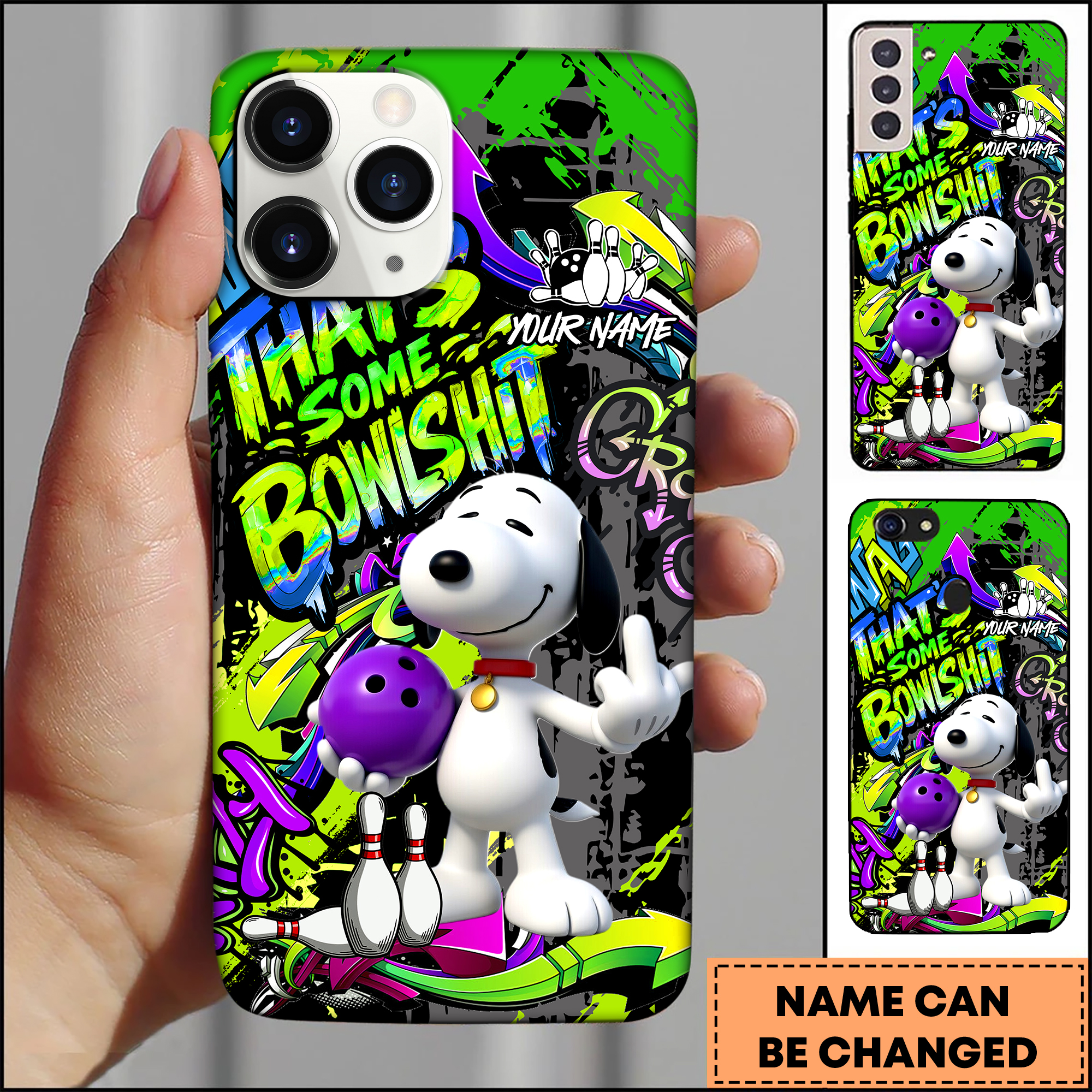 SportyfireUs Facebook ad: Bowling 3D Phonecase 2026