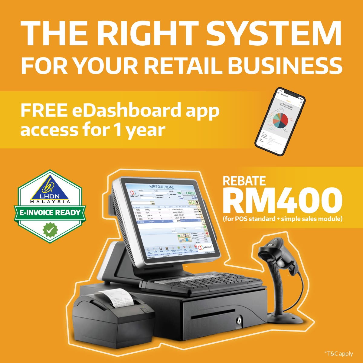 AutoCount Facebook ad: Automate Your Business with AutoCount POS