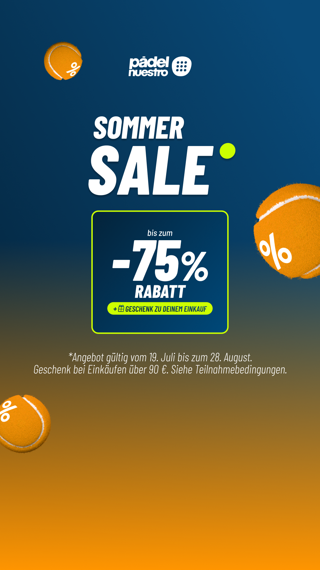 Padel Nuestro España Facebook ad