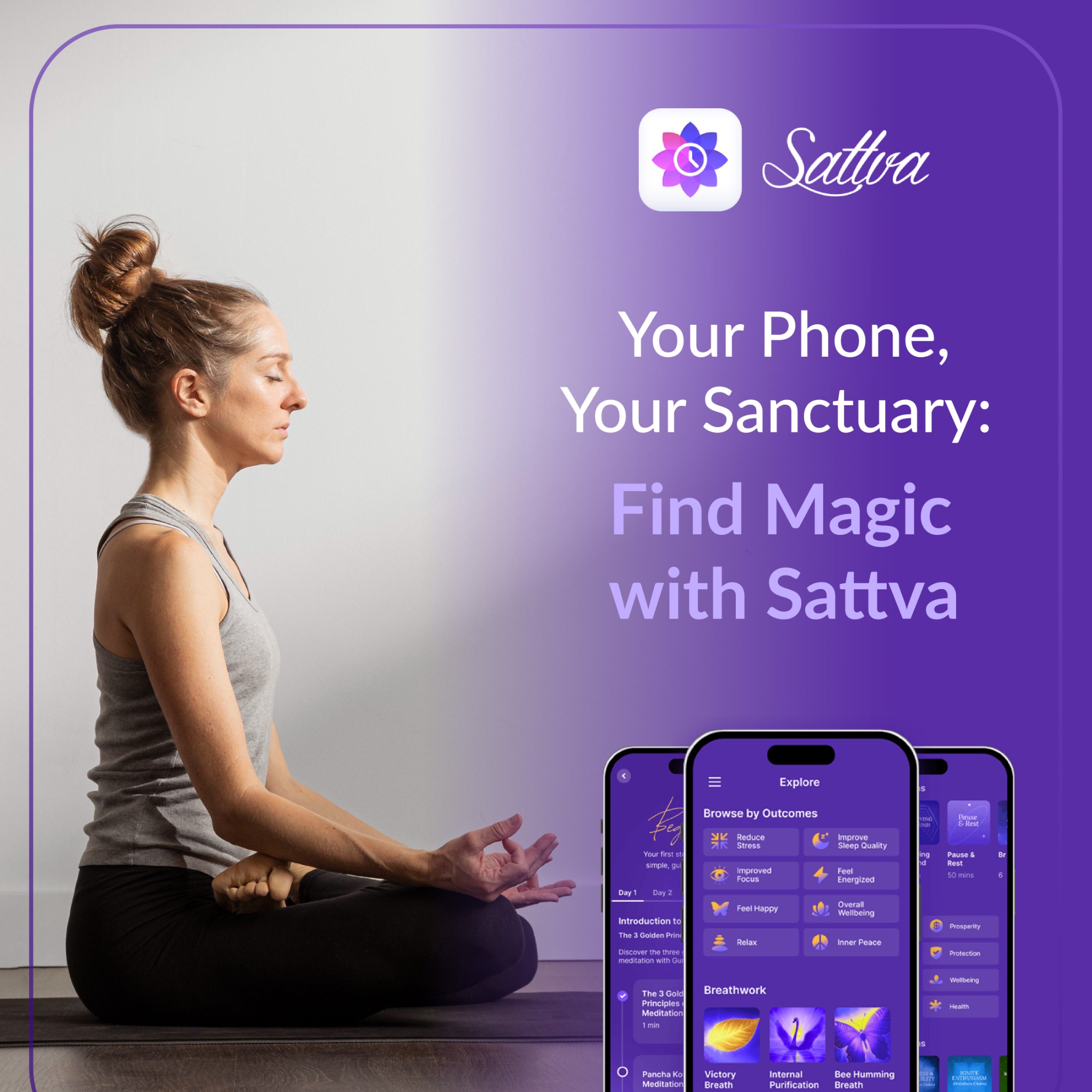 The Art of Living Facebook ad