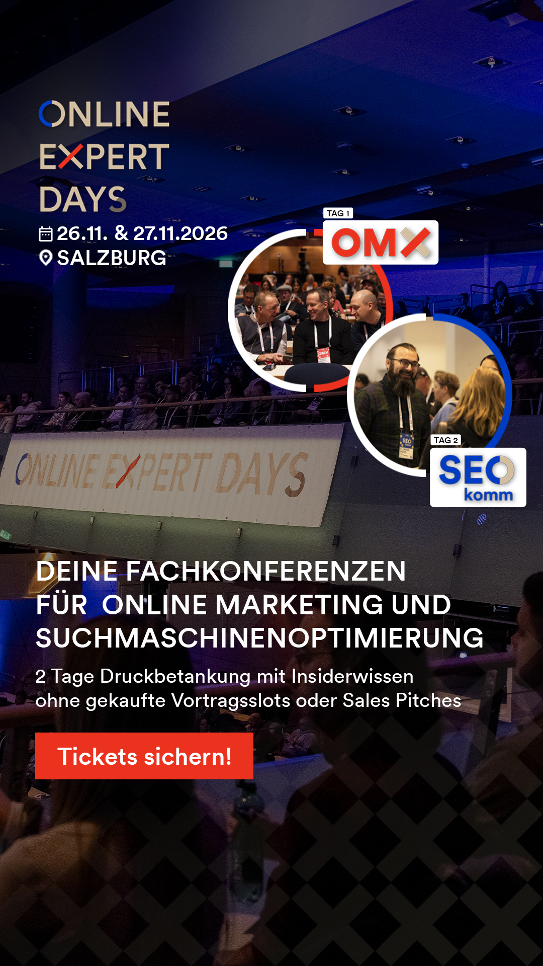Online Expert Days Facebook ad