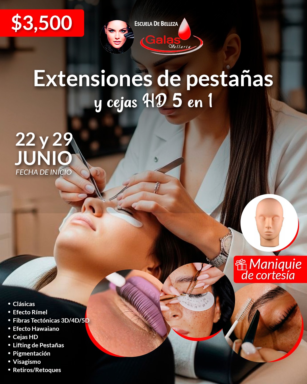 Escuela De Belleza Galas Vallarta Facebook ad: . πππππ