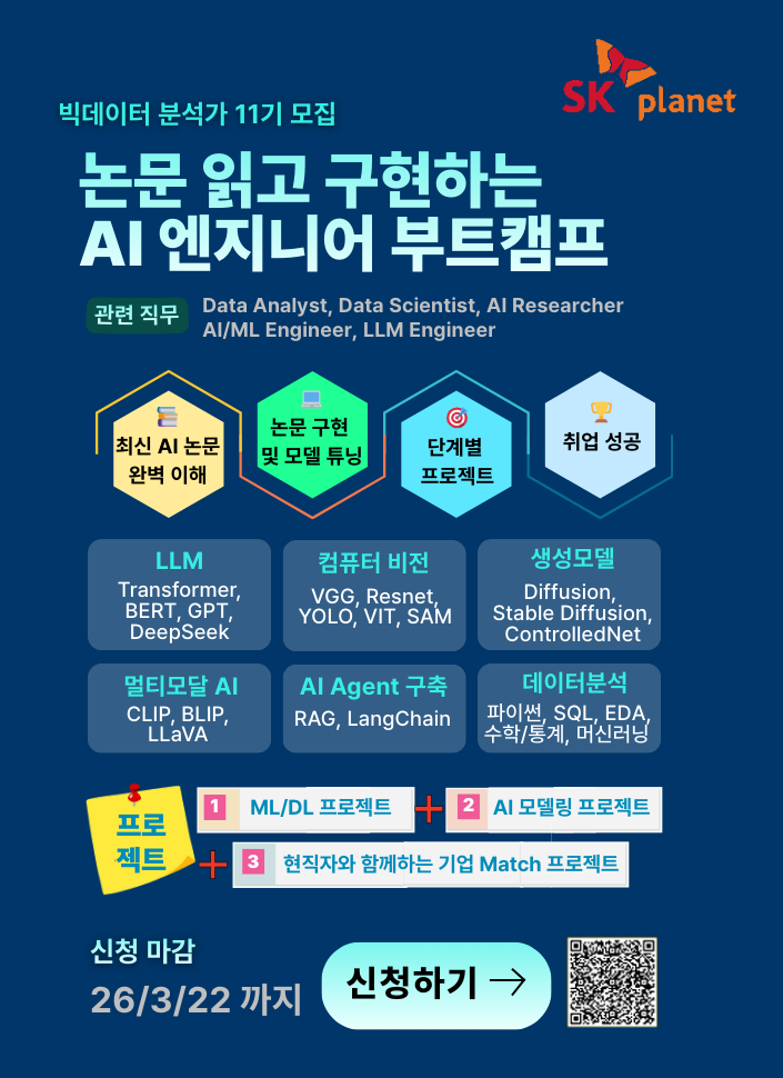 SK플래닛 T아카데미 Facebook ad