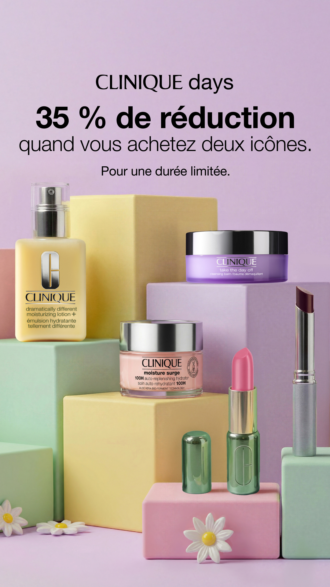 Clinique Facebook ad