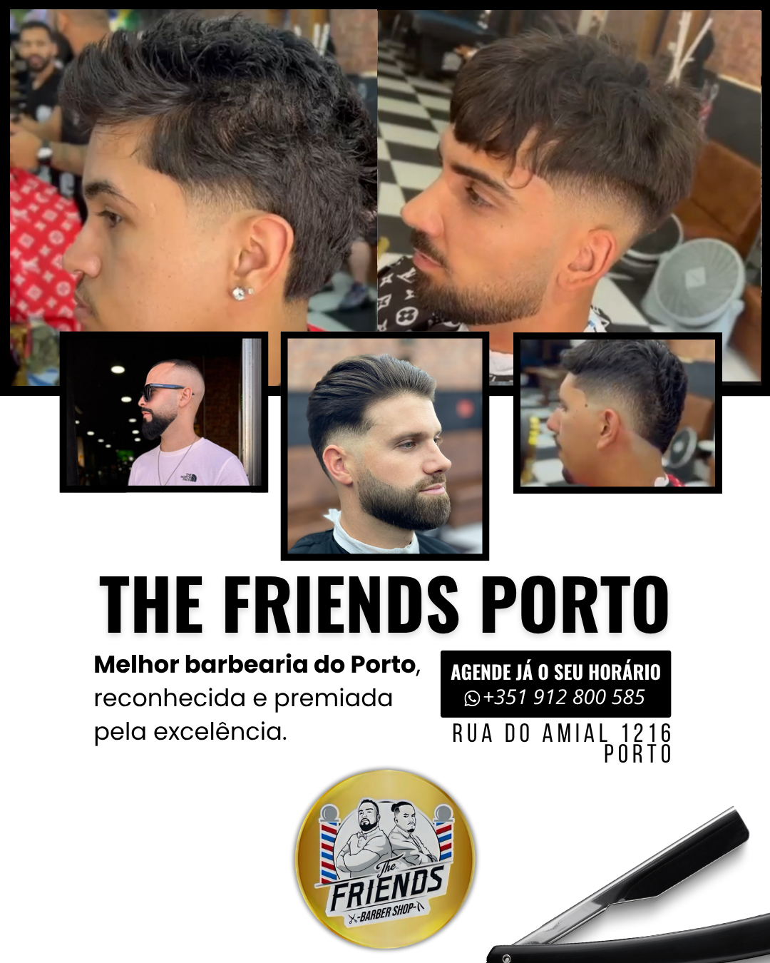 The Friends Porto Facebook ad from Mar 24, 2026