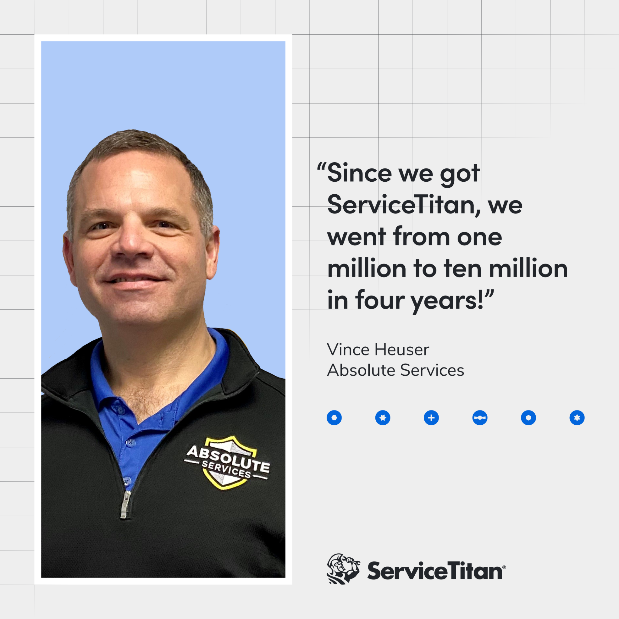 ServiceTitan Facebook ad: Let's Take Your HVAC Business to $10M