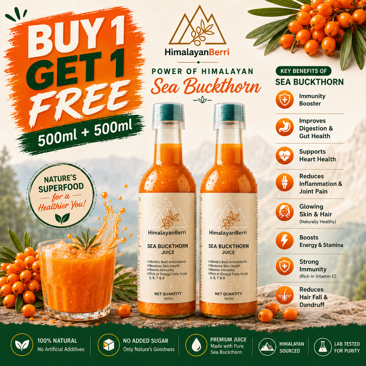 Himalayanberri Facebook ad