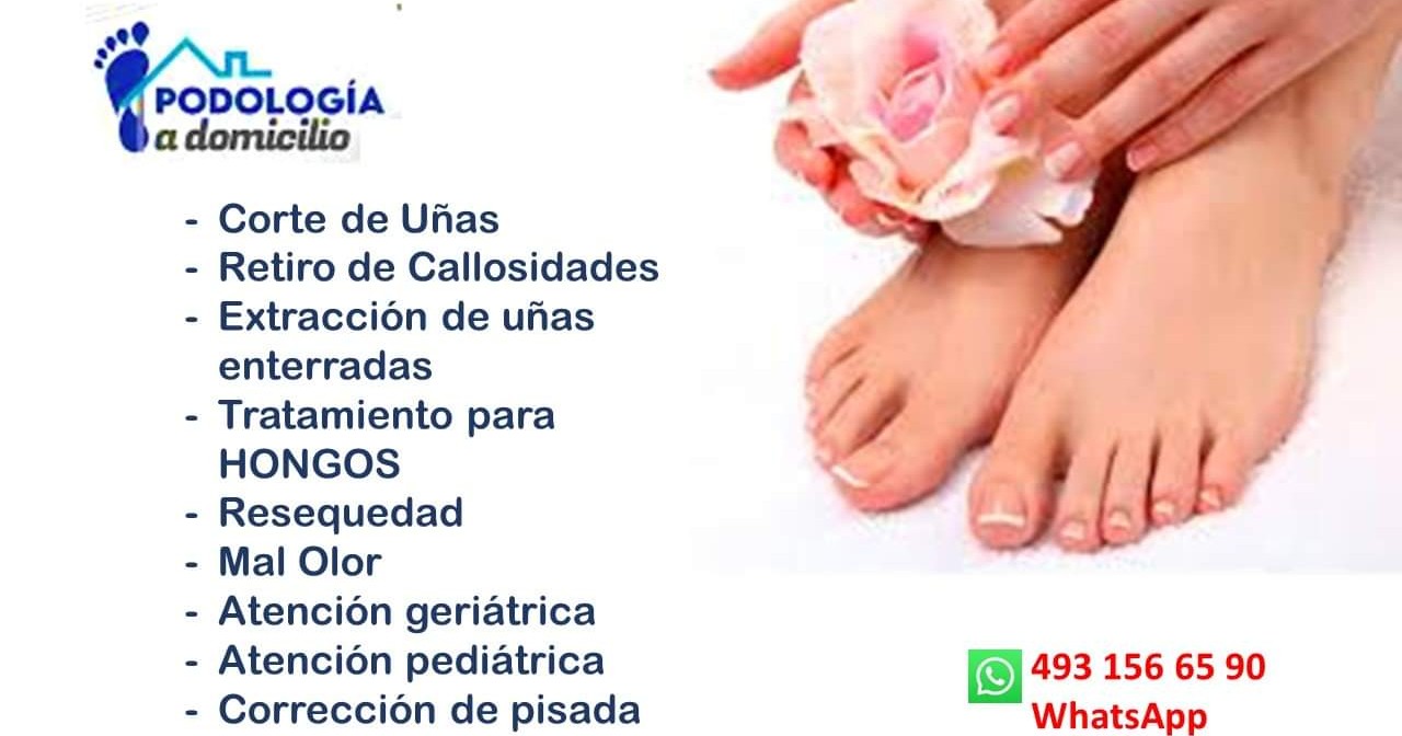 Podología a Domicilio Facebook ad: Servicio de Podología Clínica a Domicilio