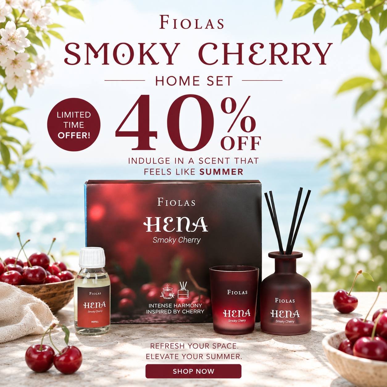 Fiolas London Facebook ad