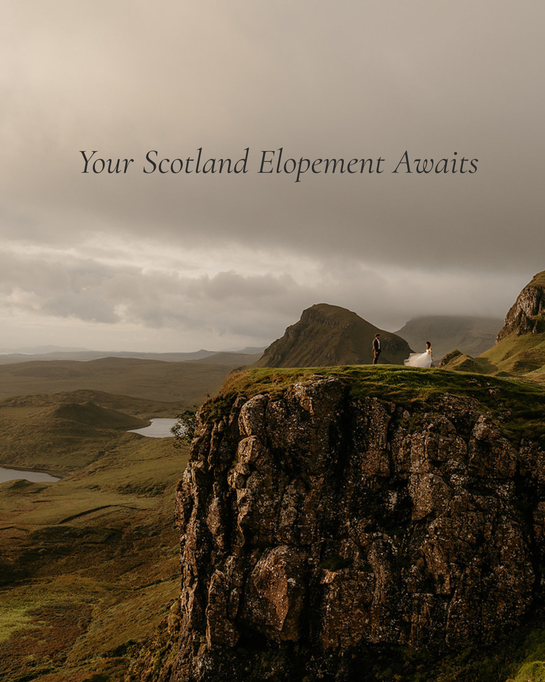 Love Wilder Facebook ad: A Scotland elopement experience designed around your story